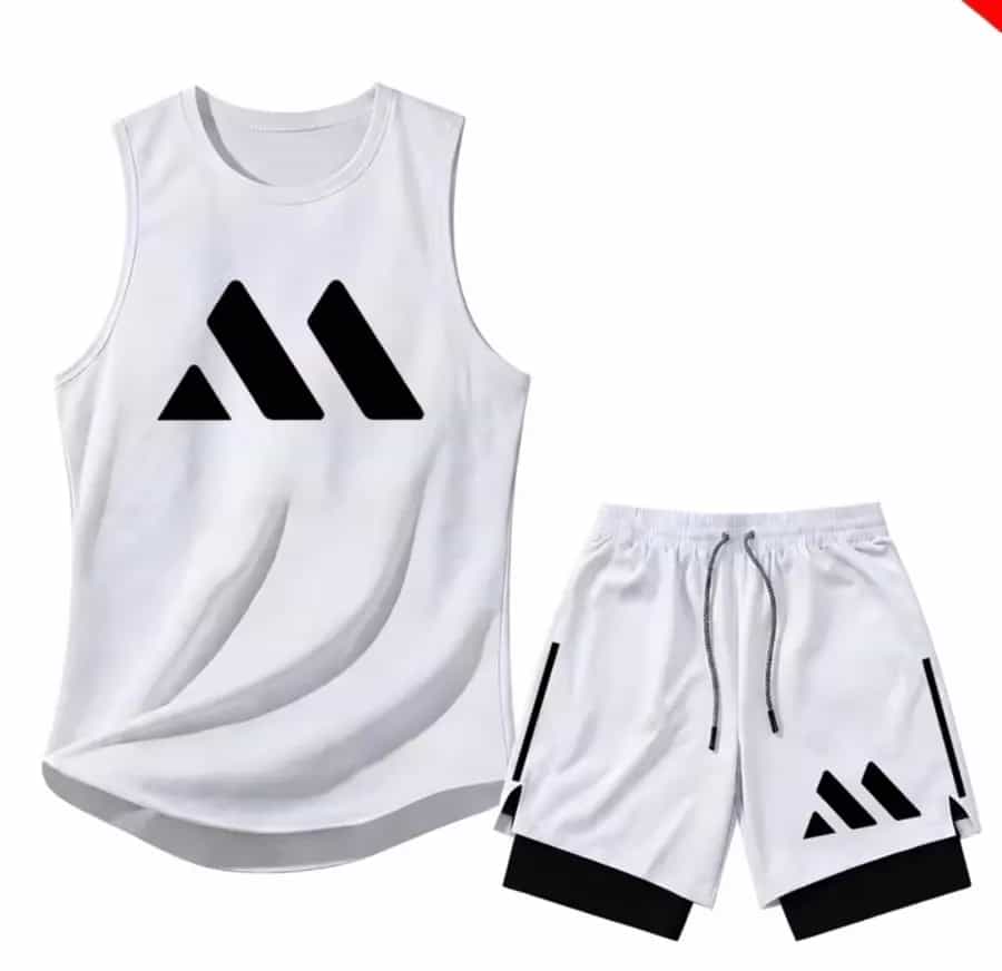 Débardeur et short double couche 