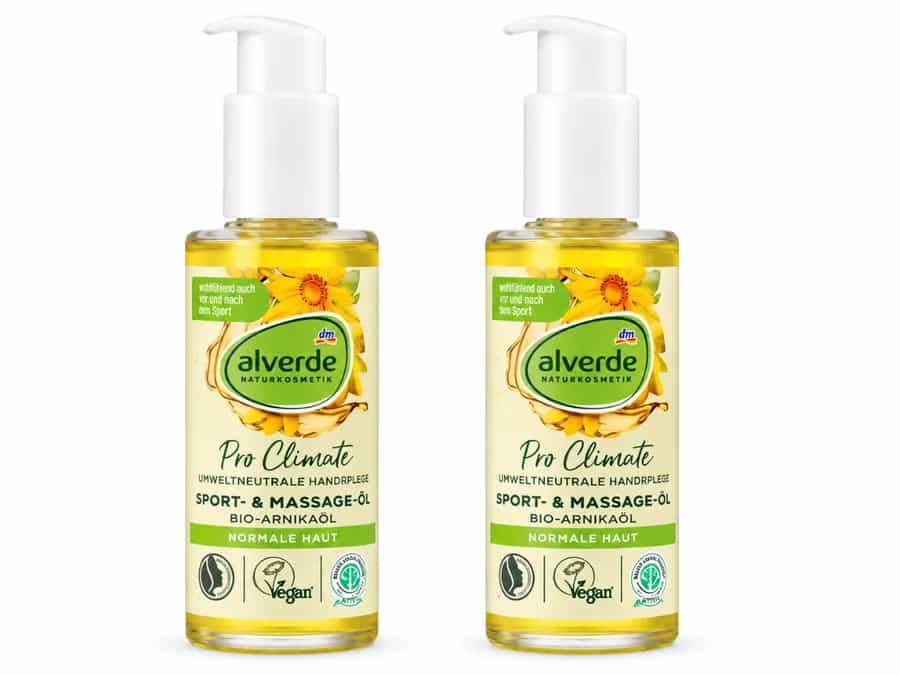 Huile de Massage Alverde Pro Climate Sport & Massage