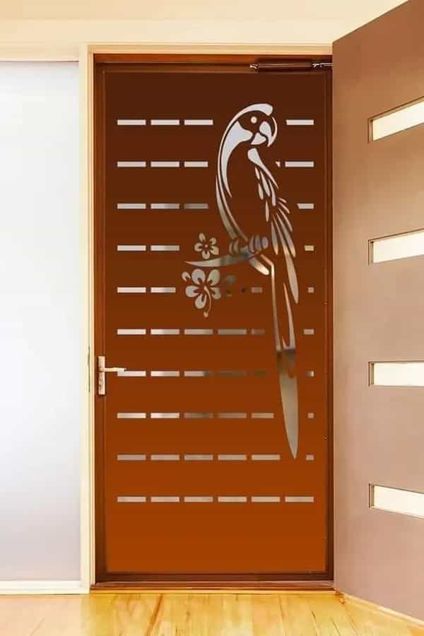 Porte en fer