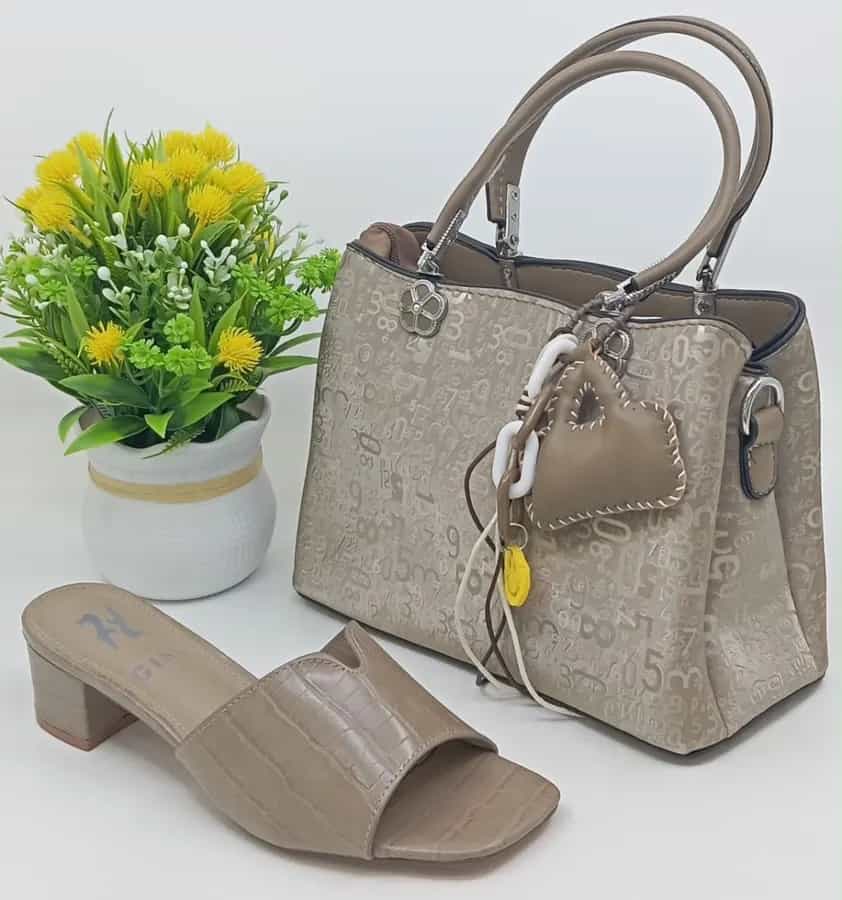 Ensemble sac à main et chaussures 