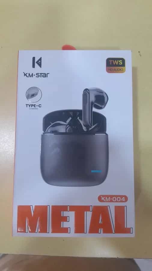 KM-STAR KM-004 METAL 🔥 Écouteurs Bluetooth TWS - 