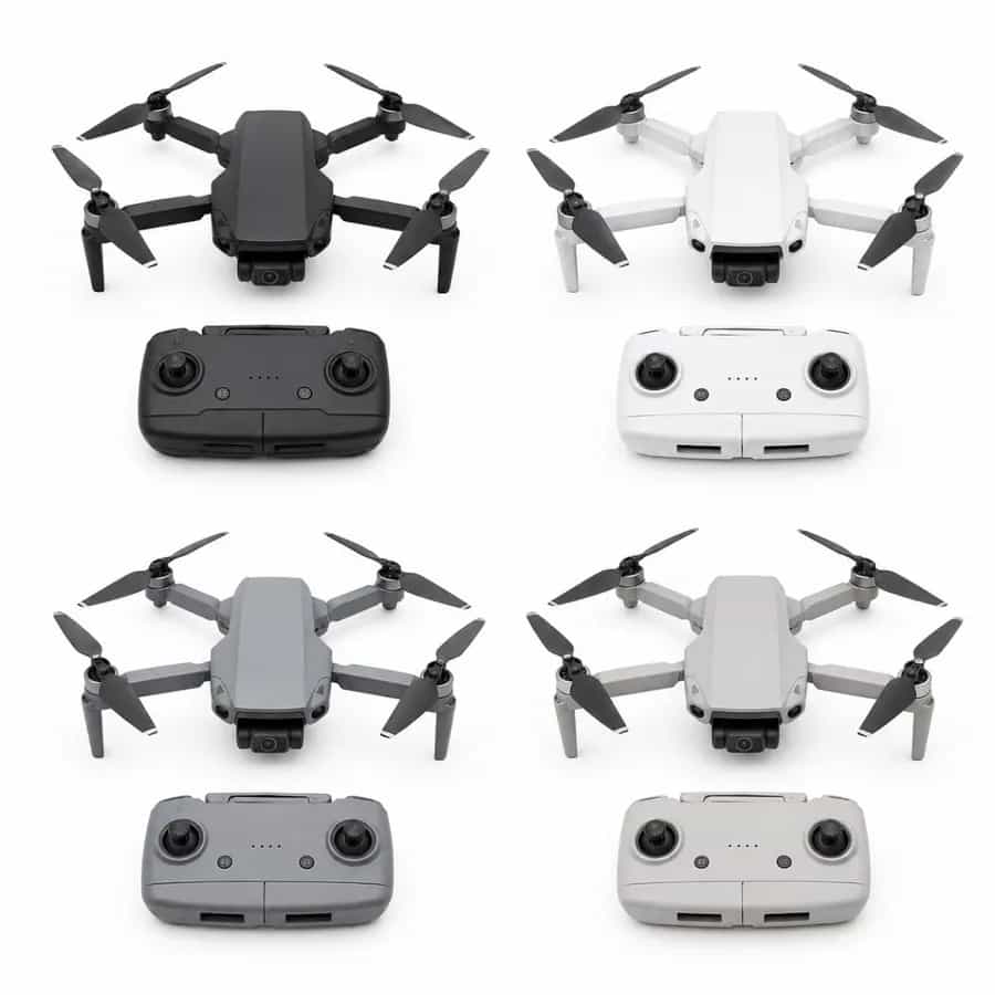     Drones pliables avec caméra et télécommande