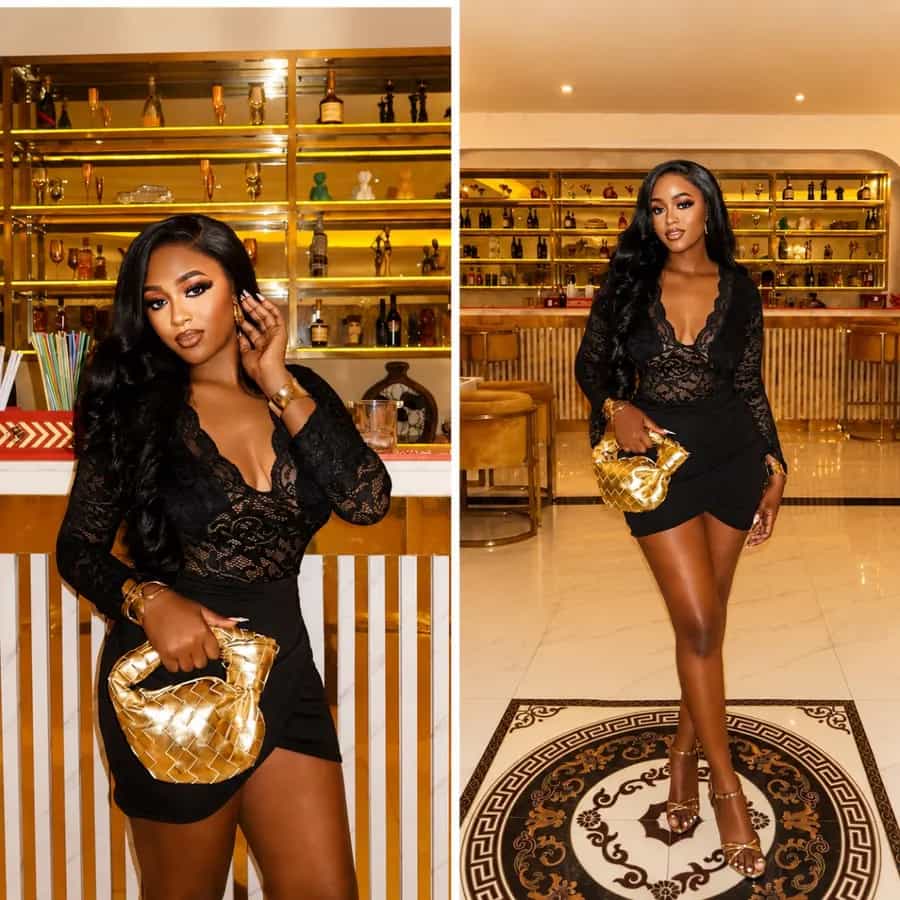 Robe Courte en Dentelle