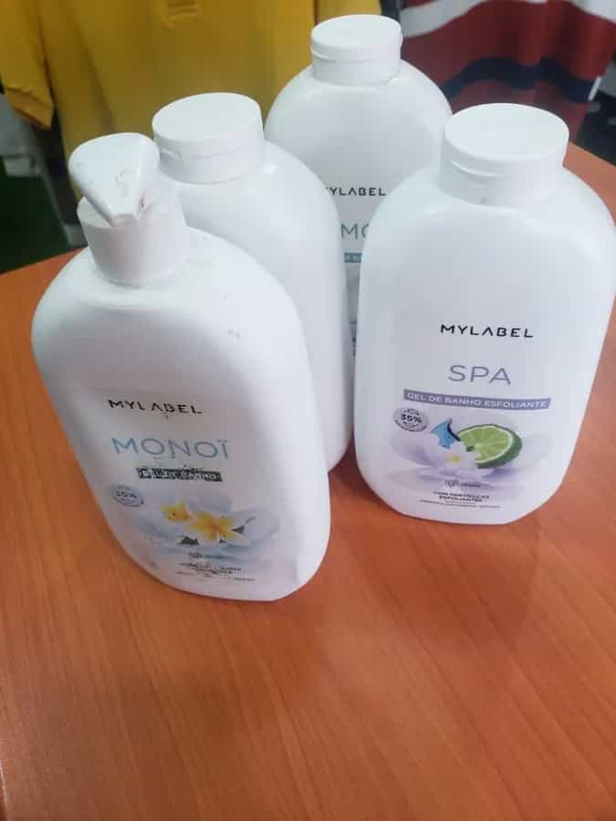 Gel de bain MYLABEL SPA – Monoï & Exfoliant