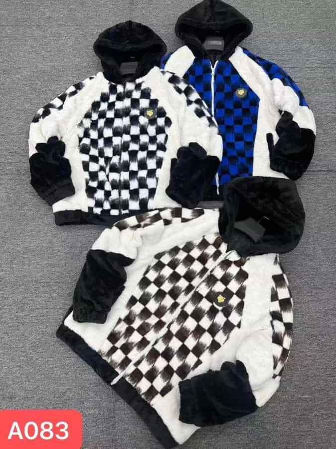 Veste à  capuche streetwear  imprimé pour homme 