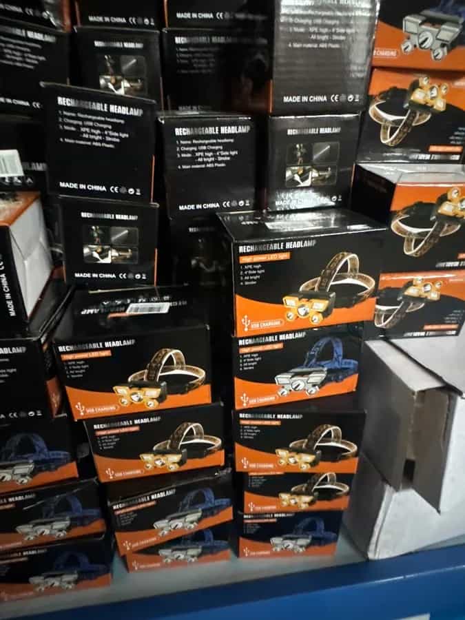 Torche double tête 
