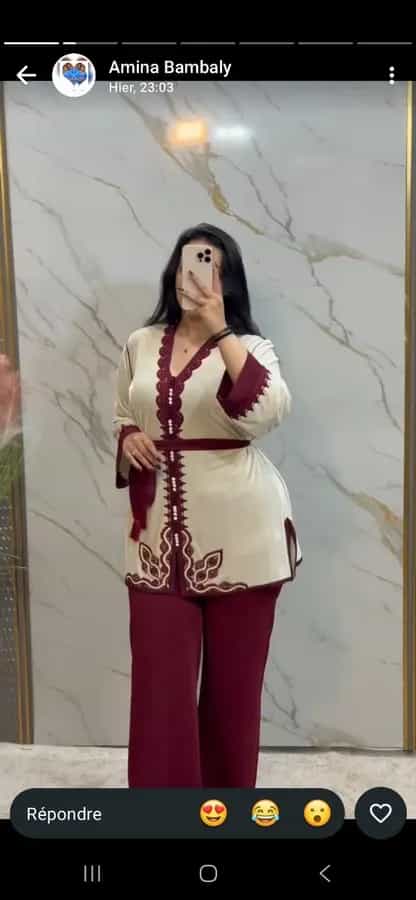 Robe rouge taille 39