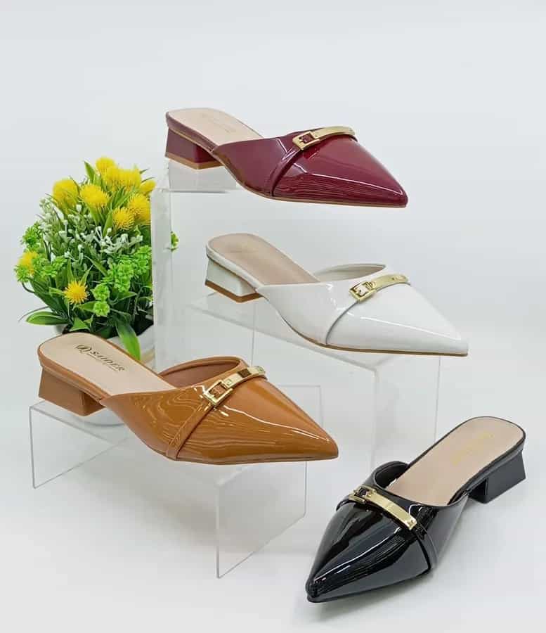 Mules confortables et sophistiquées