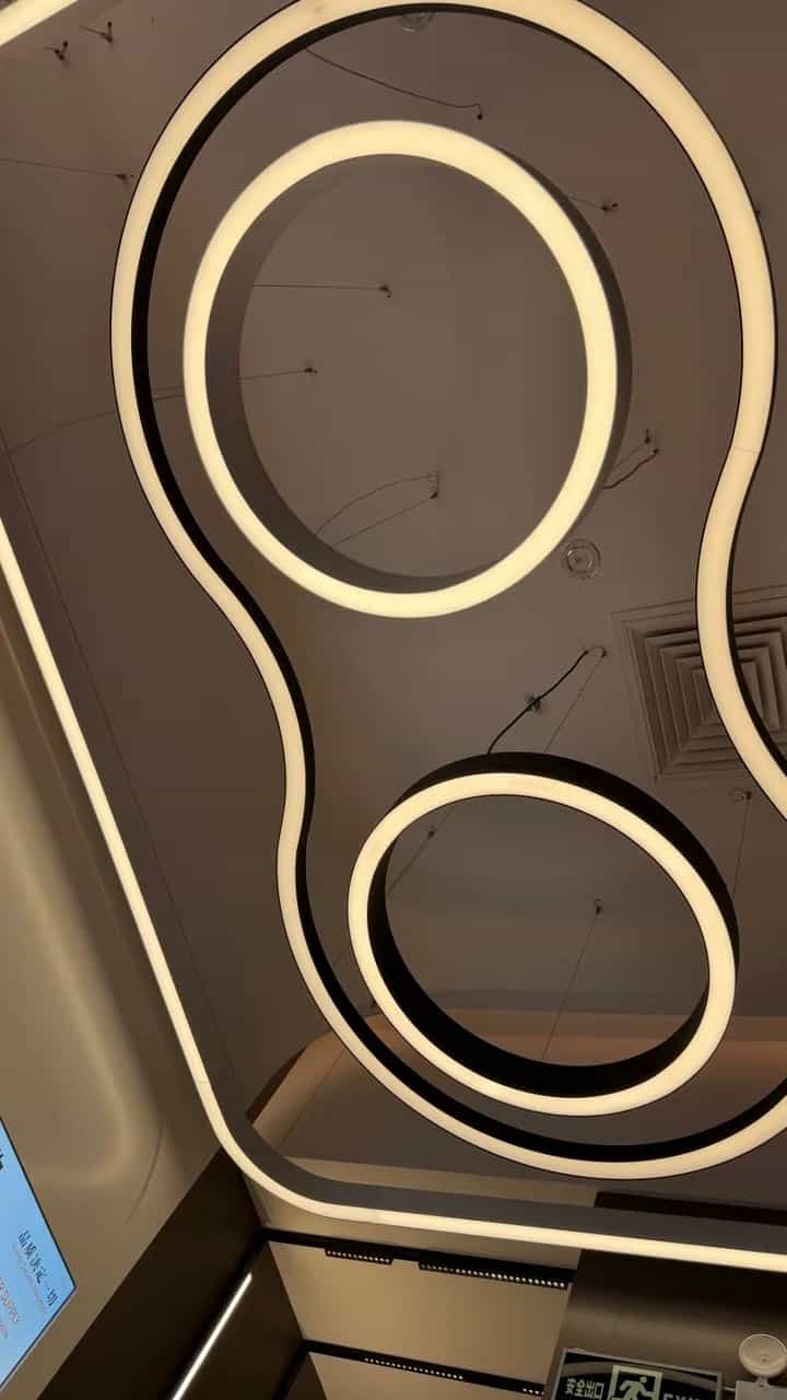 Lustre LED circulaire