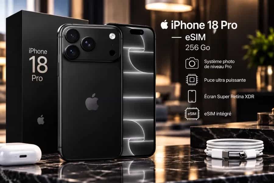 iPhone 18 Pro – 256 Go (eSIM)