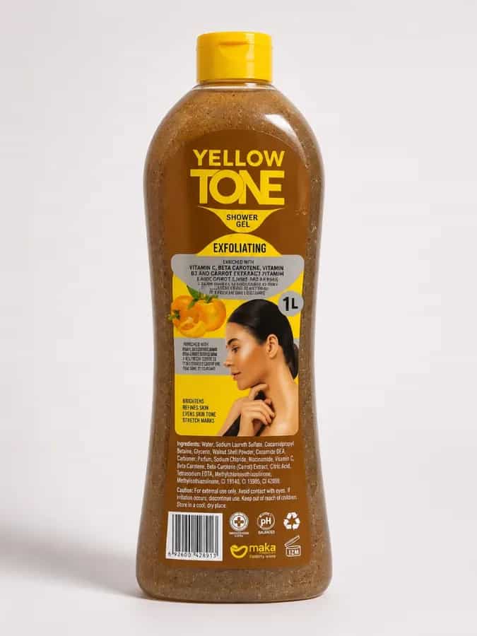 Gel Douche Exfoliant Yellow Tone 