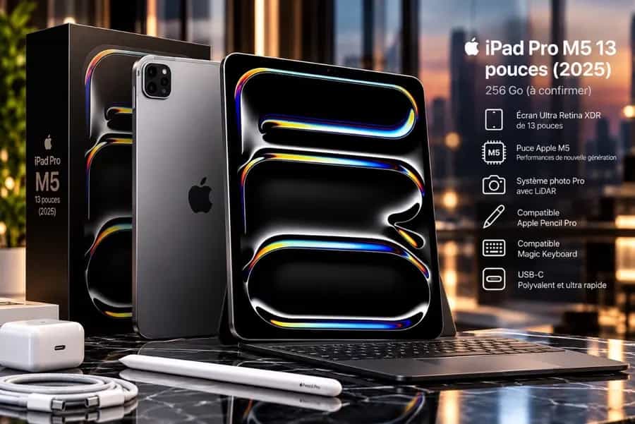iPad Pro M5 13 pouces (2025)