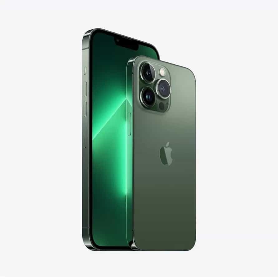 iPhone 13 Pro Max green color 256gb (unlocked) new