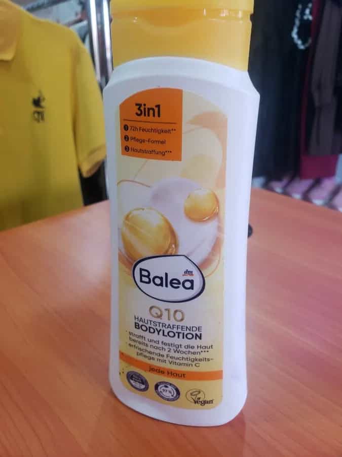 Balea Q10 Lait Corporel Raffermissant – Vitamine C