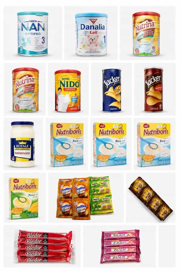 Produits Alimentaires de Supermarché