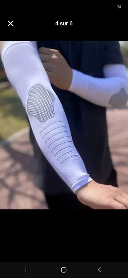 Manchon de protection pour le bras