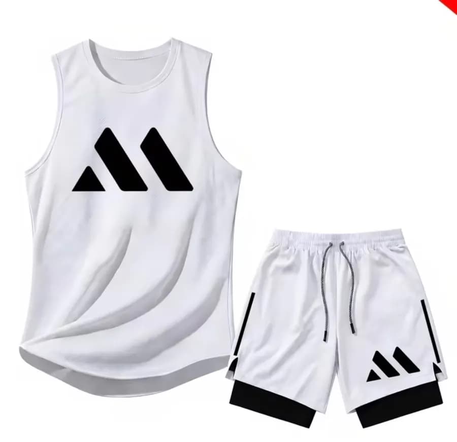 Débardeur et short double couche 