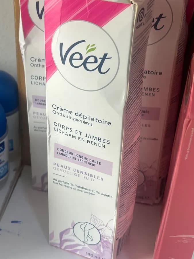 Vert cérame dépilatoire /ontharingscreame /corp et jambes LIChAAM en beneen