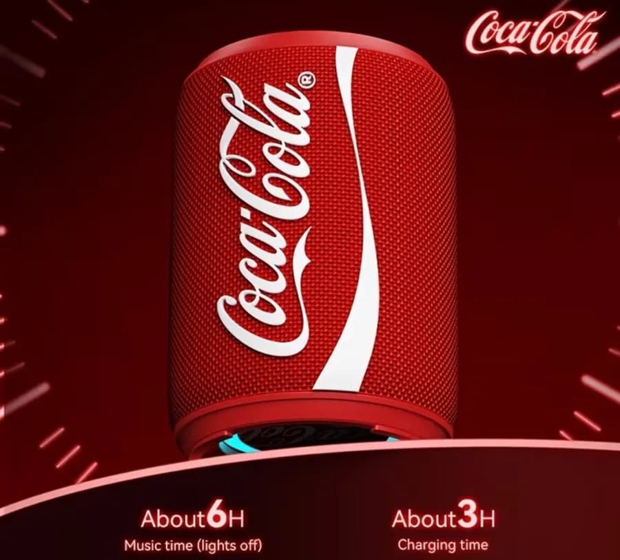 Enceinte portable COCA COLA