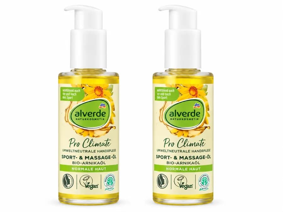 Huile de Massage Alverde Pro Climate Sport & Massage
