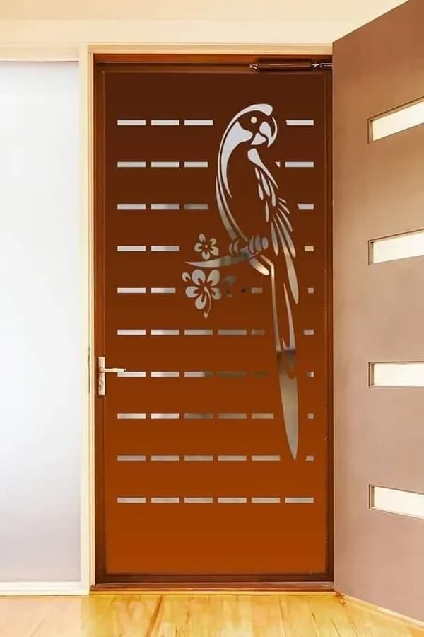 Porte en fer