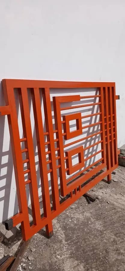 Porte en fer
