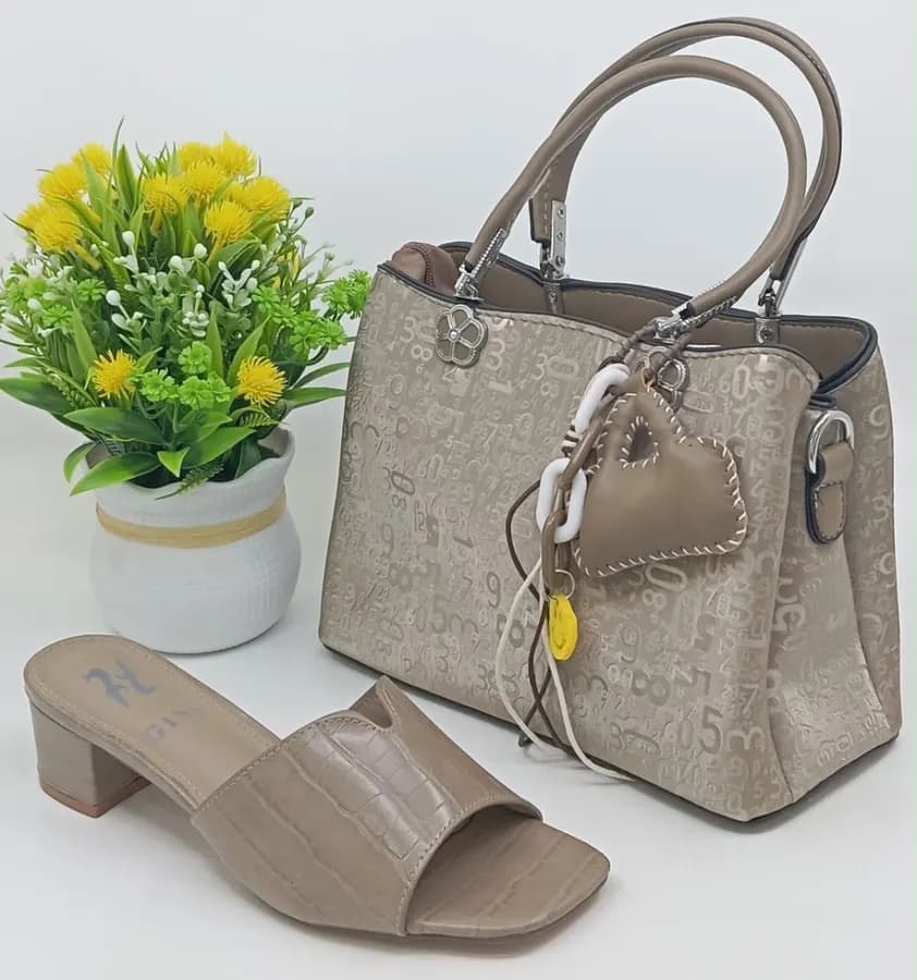 Ensemble sac à main et chaussures 