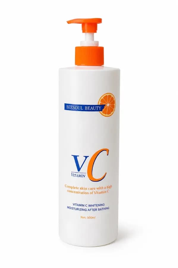 BEESOUL BEAUTY VC – Lotion Hydratante Éclaircissante à la Vitamine C 500 ml