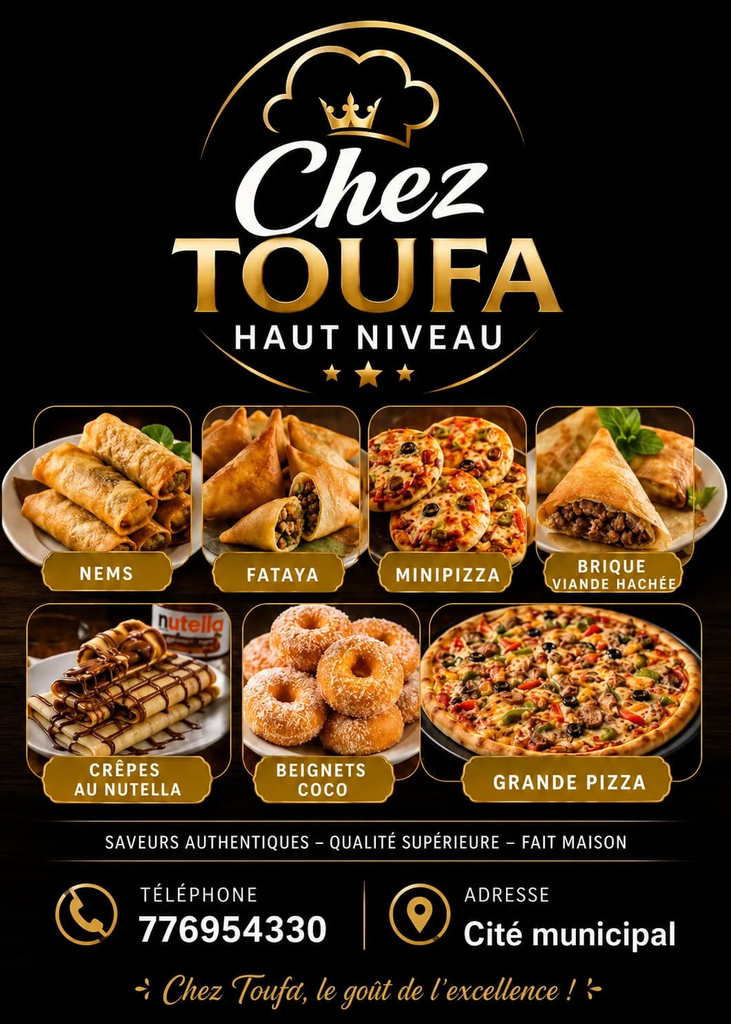 CHEZ TOUFA – HAUT NIVEAU 