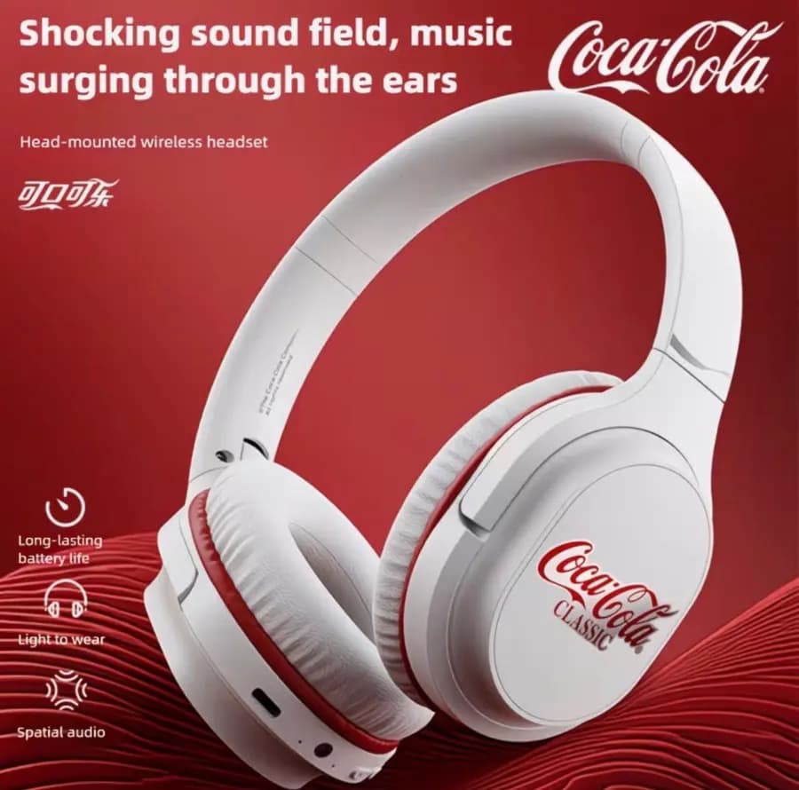 Casque supra-auriculaire Coca-Cola T18