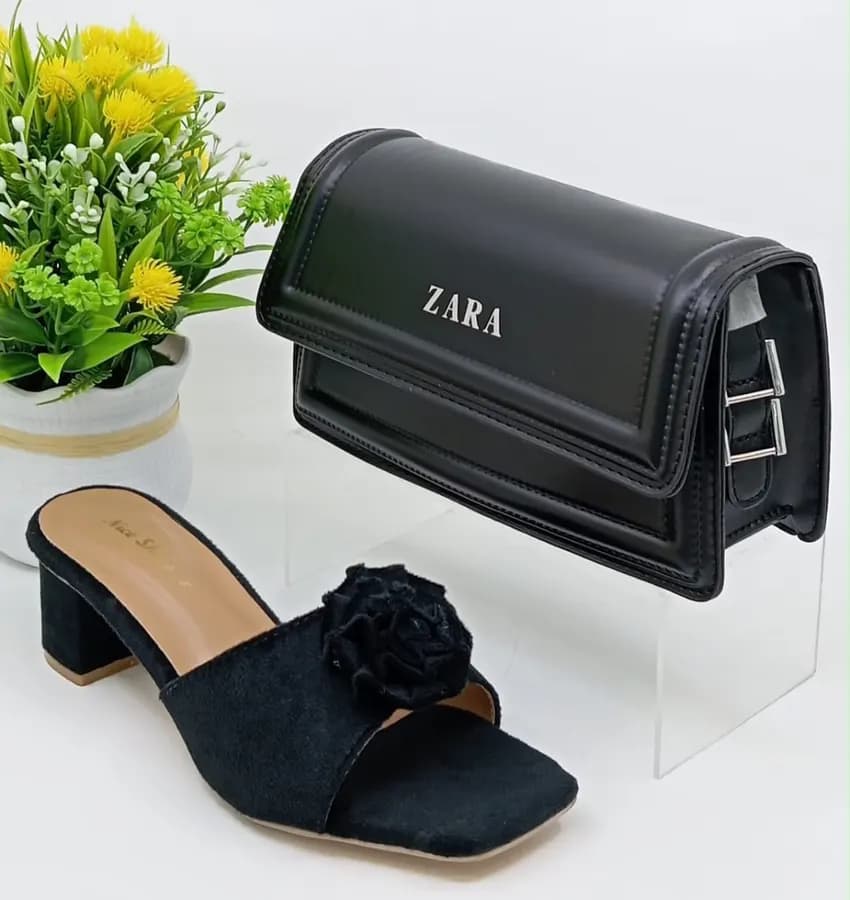 Ensemble sac à main et chaussures 