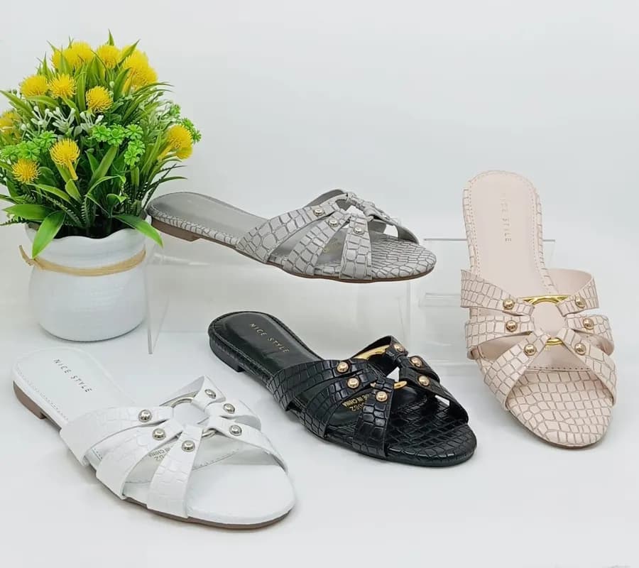 Mules confortables et sophistiquées pour femme