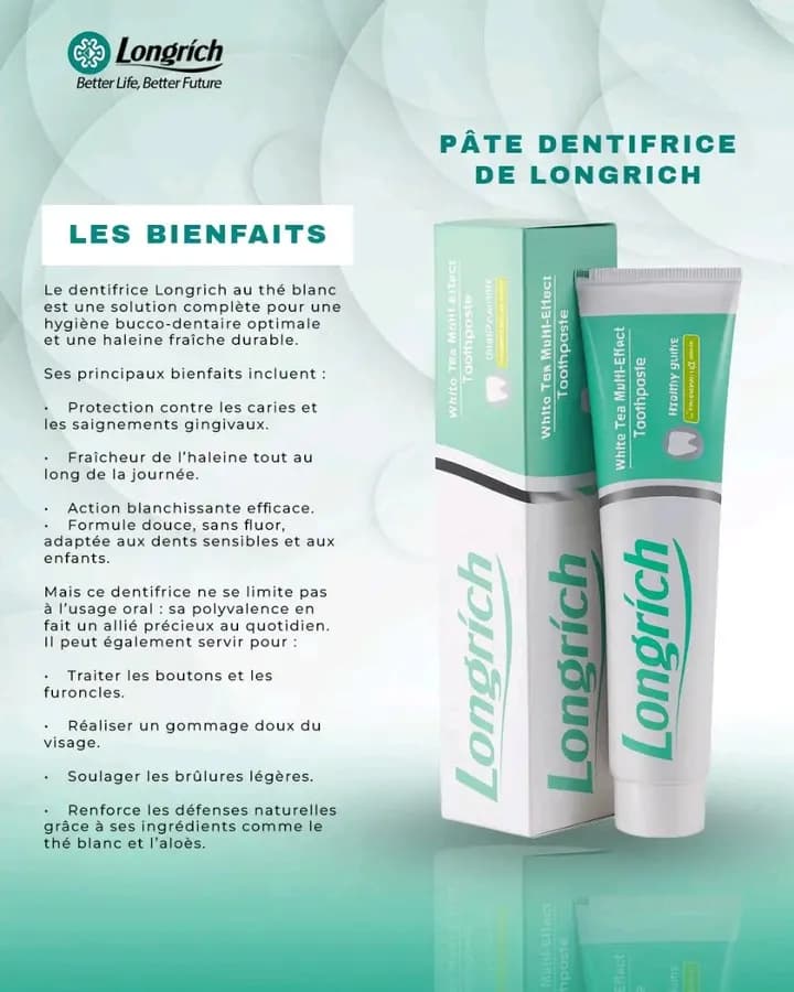 Pâte dentifrice 