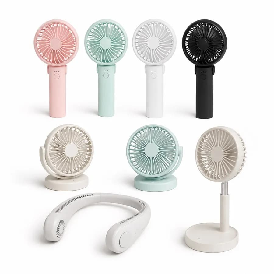 Ventilateurs portables rechargeables