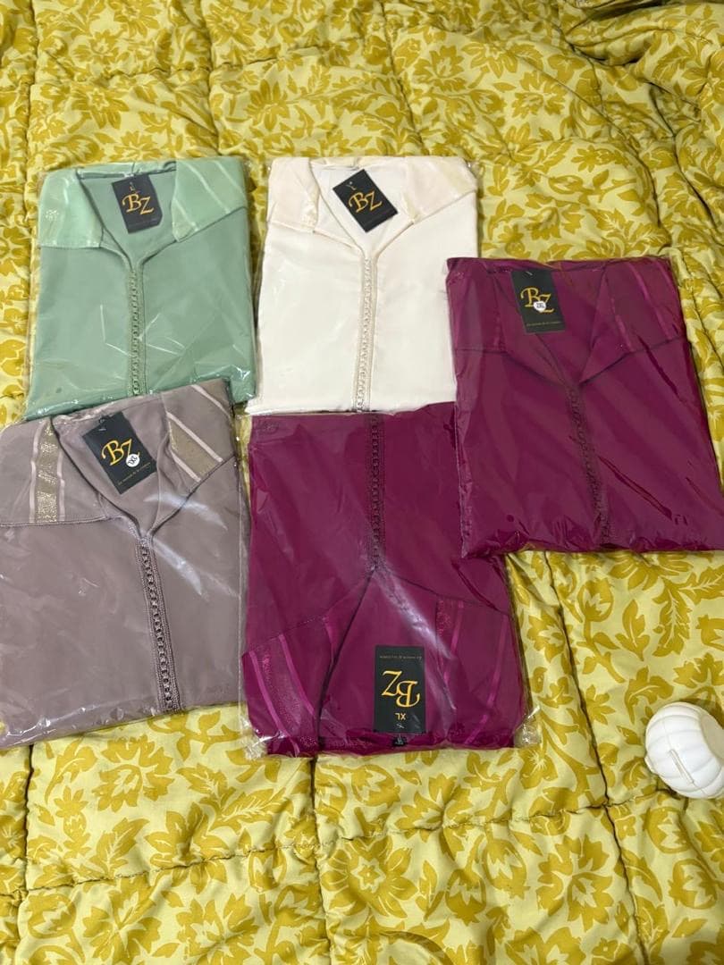  Kaftan Homme Brodé