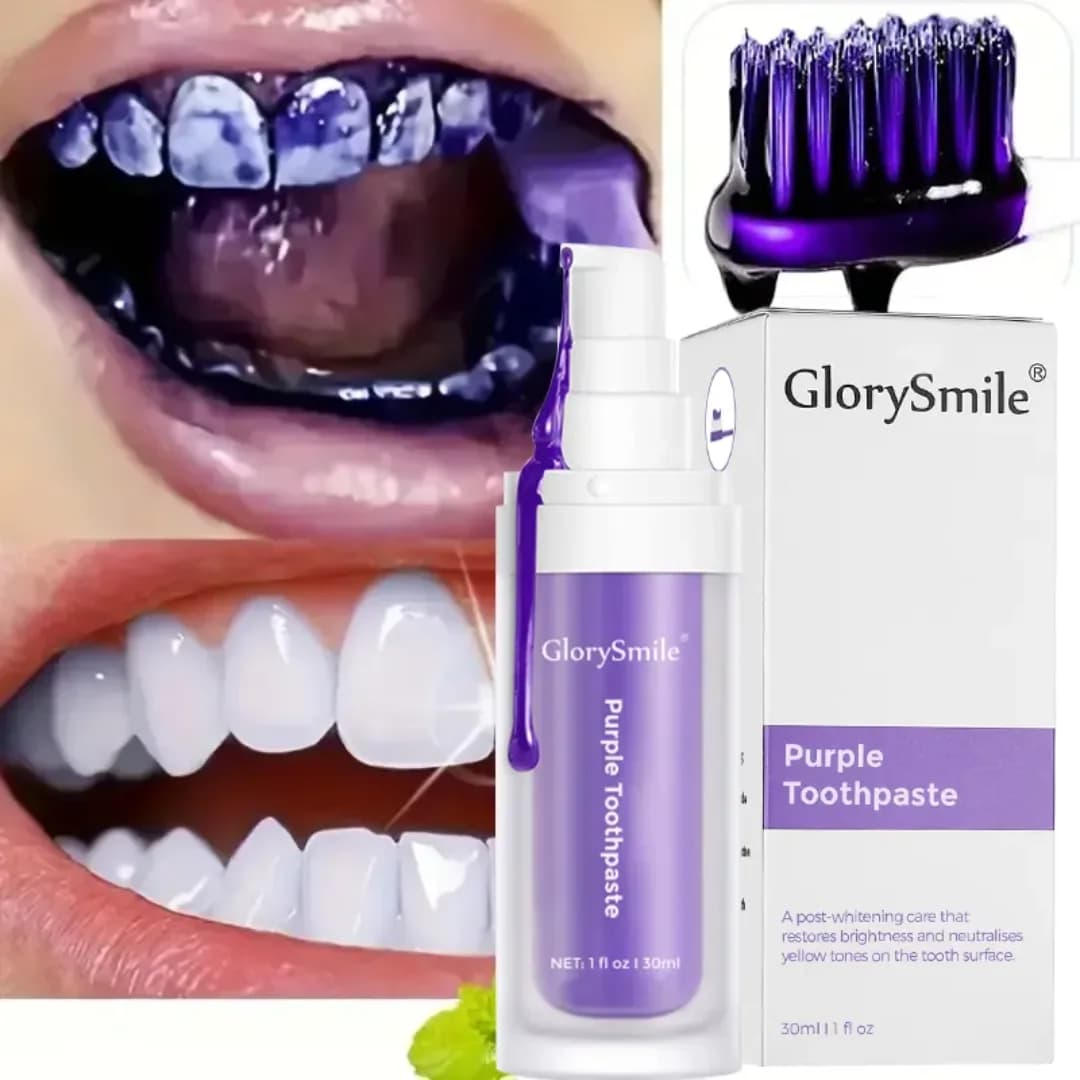 Glorysmile dentifrice blanchissant