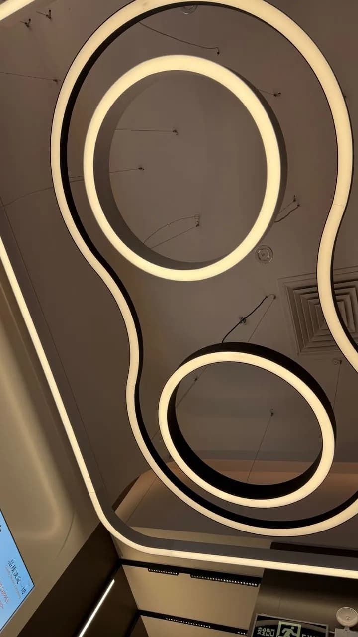 Lustre LED circulaire