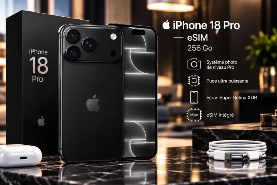 iPhone 18 Pro – 256 Go (eSIM)