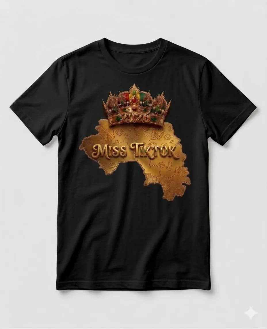 T-shirt miss TikTok Guinée 2026
