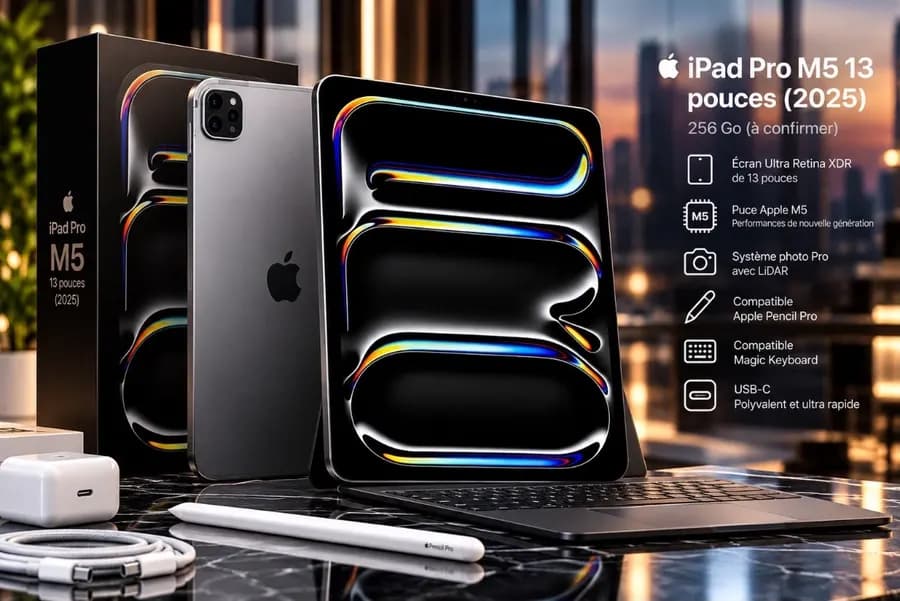 iPad Pro M5 13 pouces (2025)