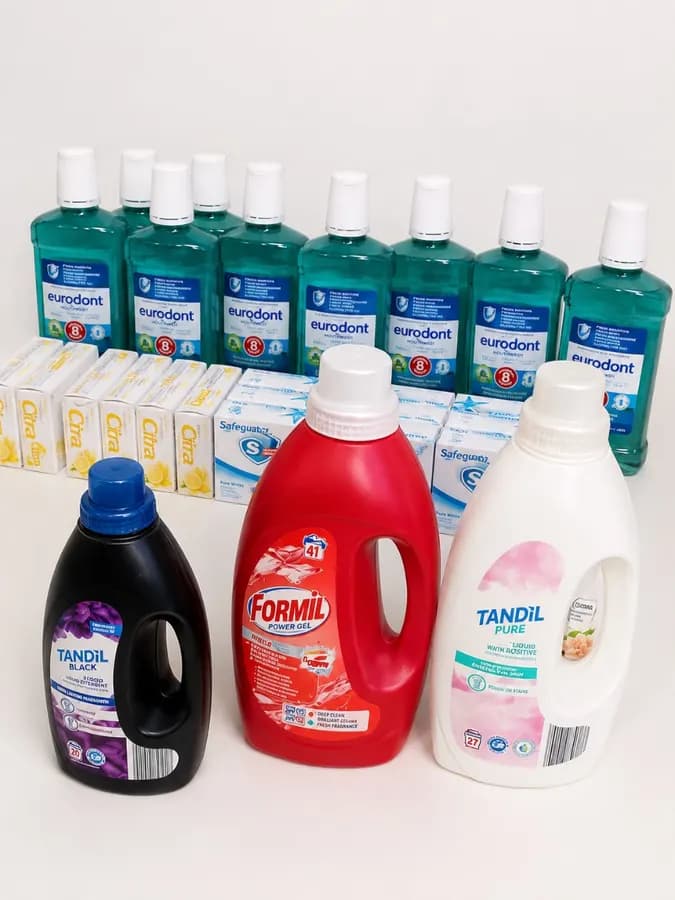 Produits ménagers et d’hygiène importés
