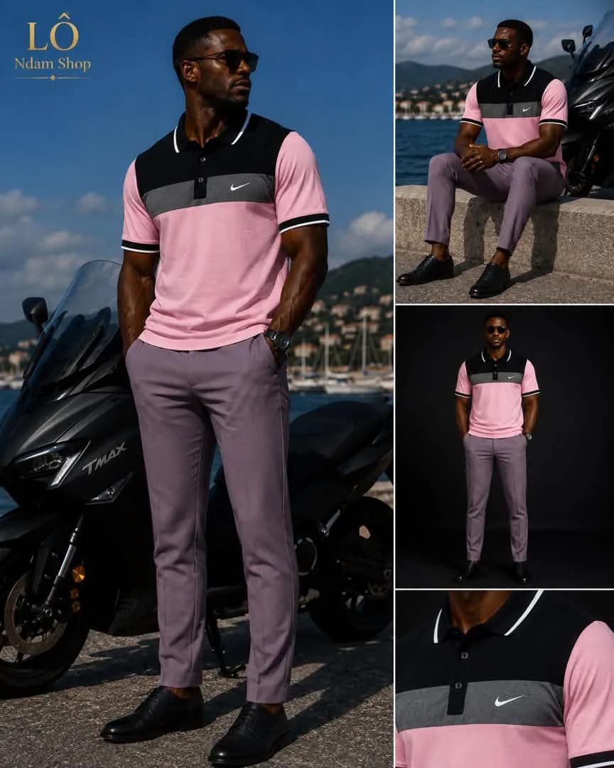 Ensemble chemise classique lacoste 