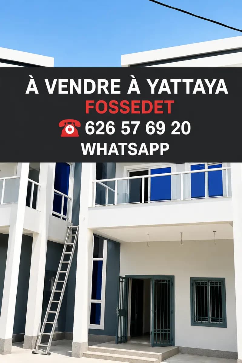 À VENDRE À YATTAYA FOSSEDET