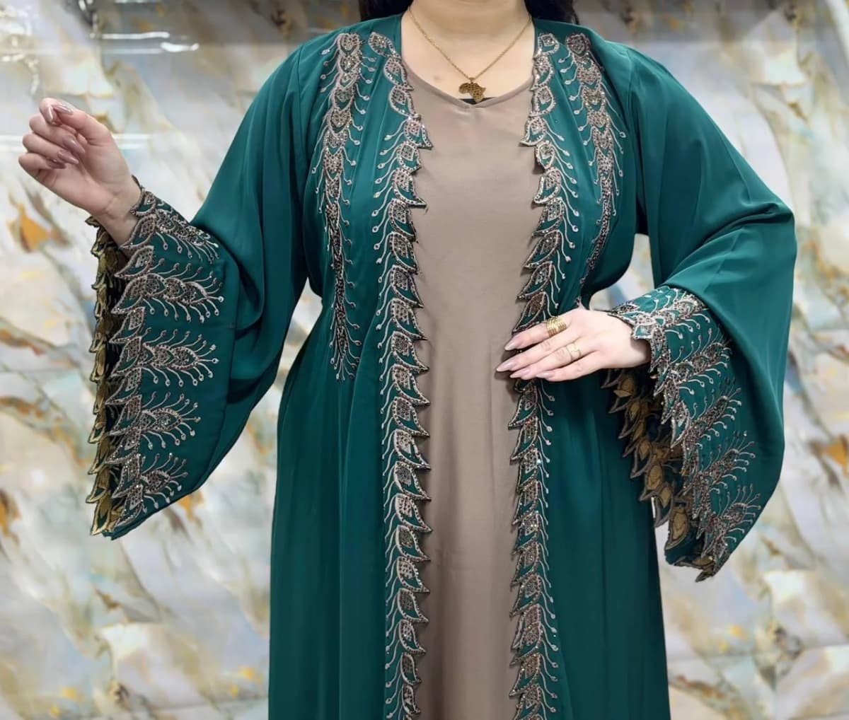 Abaya Égypte 🇪🇬 2xl