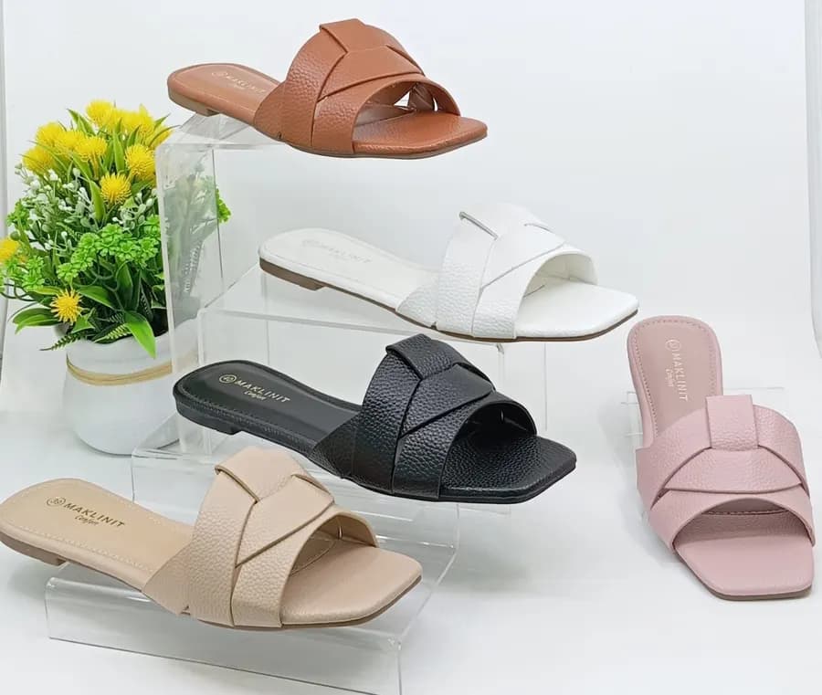 Mules confortables et sophistiquées