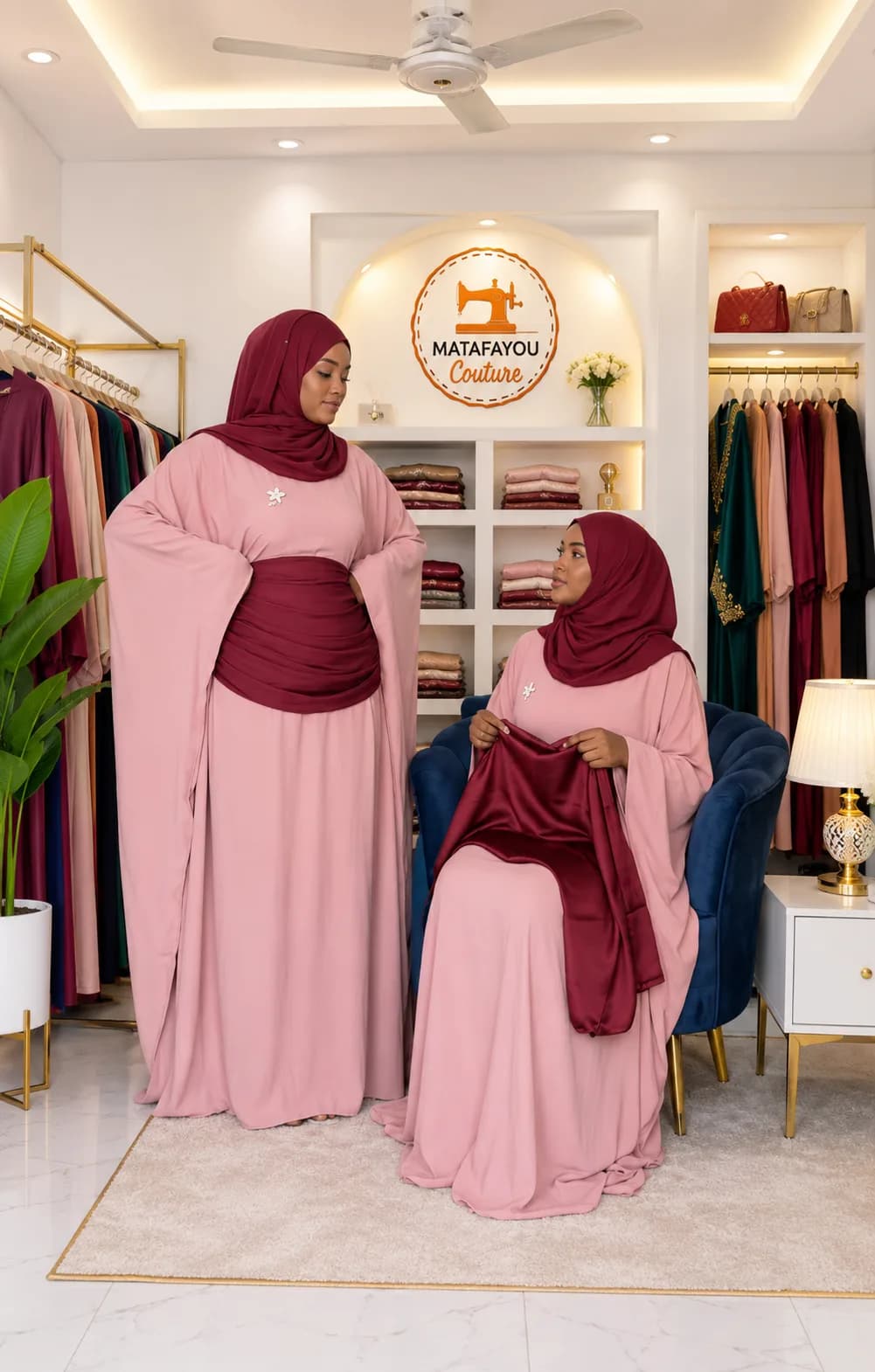 Abaya papillon