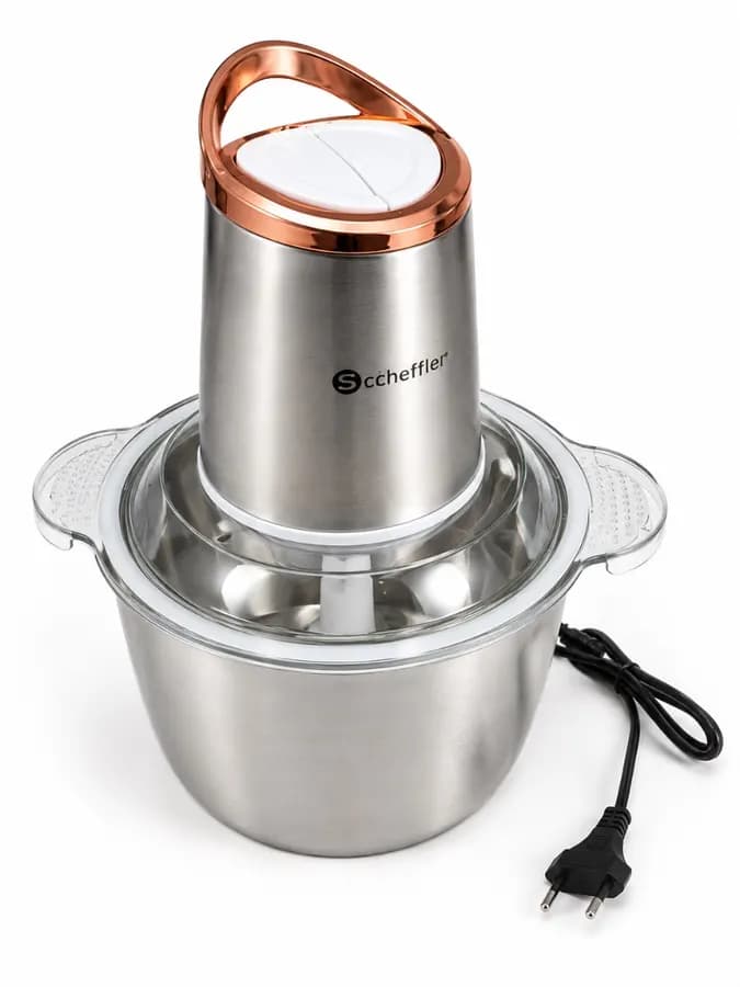 Hachoir Électrique en Acier Inoxydable Scheffler